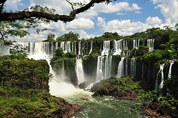 Iguazu Falls, Gigantic waterfalls, Vacation, Holiday destination HD wallpaper