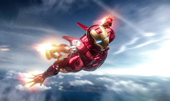 Iron Man Flying , iron-man, superheroes, artist, artwork, digital-art HD wallpaper