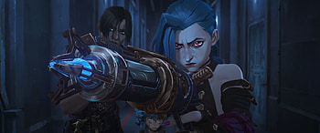 Jinx, TV Show, Arcane, Arcane Season 2 HD wallpaper