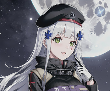 HK416 - Girls Frontline, HK416 (Girls Frontline), video game, Girls Frontline HD wallpaper