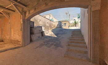 Dust 2 Map CS2 CT, video game, Counter-Strike 2 HD wallpaper