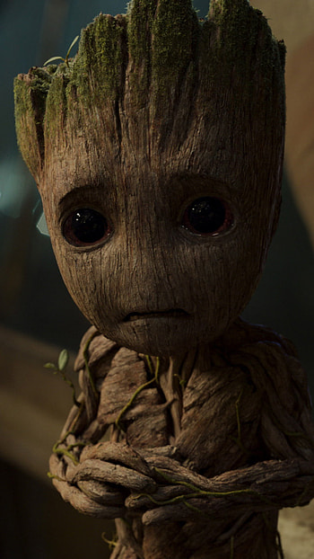 Baby Groot, Guardians of the Galaxy HD phone wallpaper