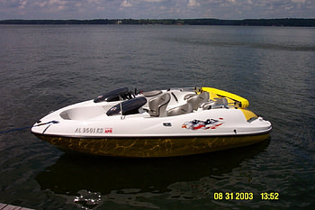 Sea Doo Speedster 2002, boat, ride, thrill, speed HD wallpaper