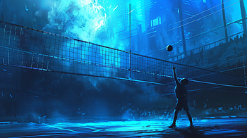 Dynamic Volleyball Match, Sports, volleyball HD wallpaper