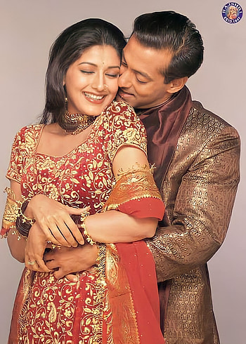 Hum saath saath hai, sari, salman, Sonali HD phone wallpaper