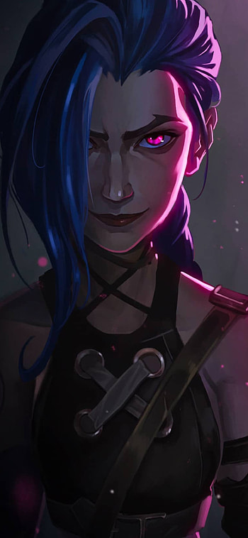 Jinx Arcane LoL, league HD phone wallpaper