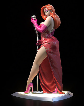Jessica Rabbit, Animated character, ArtStation, Jessica Rabbit HD phone wallpaper
