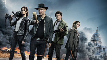Zombieland, Backdrop collection, Thriller movie, Atmospheric settings HD wallpaper
