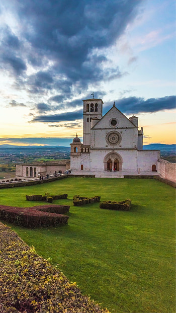 Basilica of Saint Francis, Assisi HD phone wallpaper