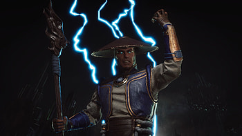MK11 Raiden, Electrifying powers, Legendary warrior, Epic gaming HD wallpaper