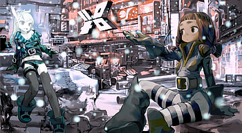 Sleeping City Beauty, anime, city, wall, sci fi, new, beauty HD wallpaper