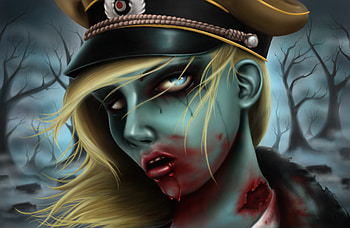 Dark, a, fantasy, female HD wallpaper