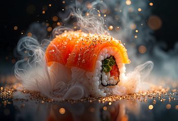 food, sushi HD wallpaper