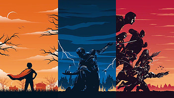 Superman Trilogy, superman, superheroes, artwork, digital-art HD wallpaper