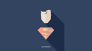 Superman Minimalists , superman, superheroes, minimalism, minimalist, artist, artwork, digital-art, behance HD wallpaper