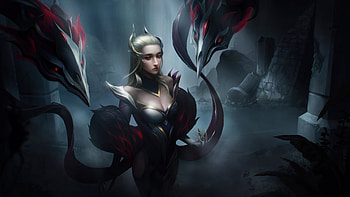 Assassin Evelynn League Of Legends , league-of-legends, 2021-games, games, artist, artwork, digital-art, artstation HD wallpaper