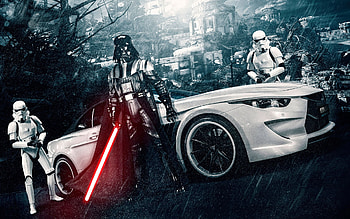Stormtrooper BMW M6, bmw, bmw-m6, cars HD wallpaper