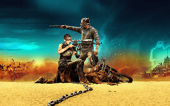 Max and Furiosa, Mad Max: Fury Road HD wallpaper