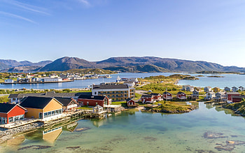 Sommaroy, Norway, Arctic hotel, Arctic holiday HD wallpaper