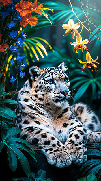 Leopard Oasis — Zoo , snow leopard HD phone wallpaper