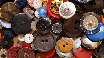 Bright, Miscellanea, Miscellaneous, Buttons, Multitude, Lots Of, Different Flowers HD wallpaper