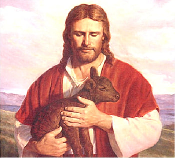 Jesus Christ the good shepherd, god, sheep, jesus, christ, shepherd, religion, christianity HD wallpaper