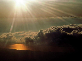 HEAVEN, nube, brillo, cielo, sol HD wallpaper