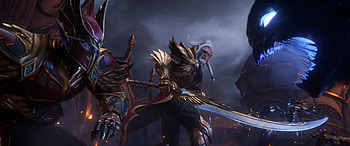 WoW Midnight: Armored Night Elf —, video game, World of Warcraft: Midnight, elf, armor HD wallpaper