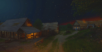 Kingdom Come: Deliverance II - Enchanting Nightscape, video game, Kingdom Come: Deliverance II HD wallpaper