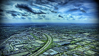 Cities, Sky, City, Building, View From Above HD wallpaper