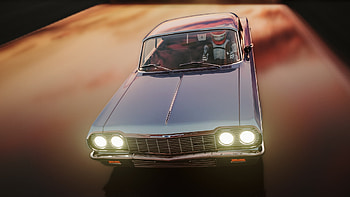 Assetto Corsa Chevrolet Impala Willow Springs, video game, Willow Springs, Assetto Corsa HD wallpaper