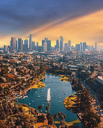 Los Angeles California, cloud, sky HD phone wallpaper