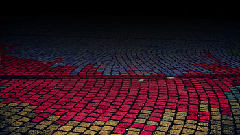 Multicolored, Motley, Texture, Textures, Surface, Paving Stones, Sett HD wallpaper