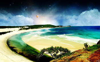 shore, sea HD wallpaper