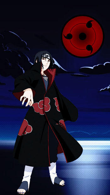 Itachi uchiha, edit, anime HD phone wallpaper