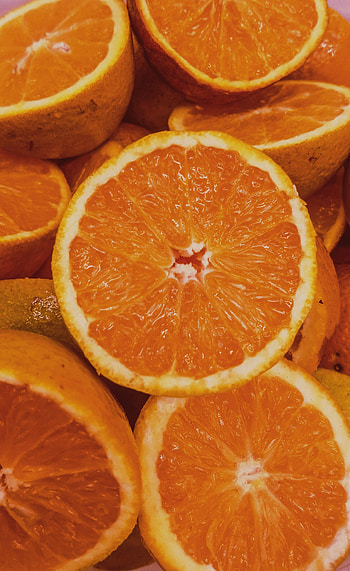 Oranges, Fruits, Food, Citrus, Lobules, Slices HD phone wallpaper