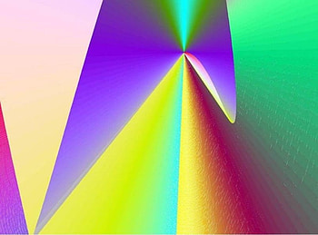 Geometric Shapes, shapes, rainbow colours, art, geometric HD wallpaper