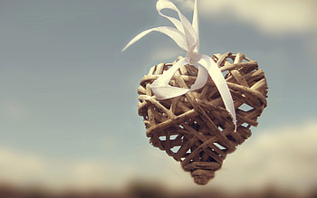 Wooden Heart, wood, love, heart HD wallpaper