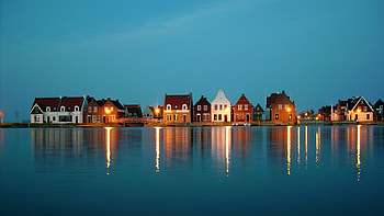 Dutch Houses, Netherlands HD wallpaper