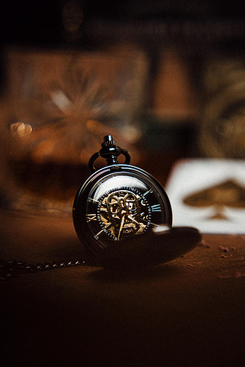 Clock, Macro, Antique, Pocket Watch, Antiques HD phone wallpaper