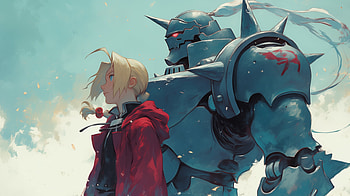 Fullmetal Alchemist : Brothers Edward & Alphonse Elric, Anime, Fullmetal Alchemist, Edward Elric, Alphonse Elric HD wallpaper
