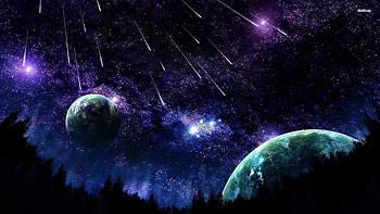 Beatuiful night sky . HD wallpaper
