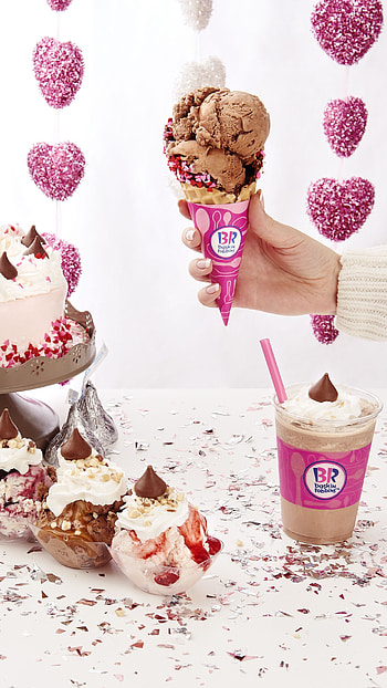 Baskin Robbins ice cream, Cherry cordial, ideas HD phone wallpaper