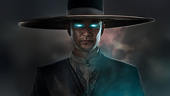 Mortal Kombat 2 (2025) Ultra – Dark Warrior's Glowing Gaze, Mortal Kombat 2 (2026) HD wallpaper