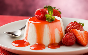 Captivating pudding , Tempting dessert visuals, Delicious food graphy, Irresistible backgrounds HD wallpaper