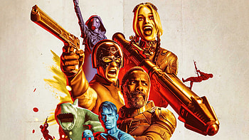 Suicide Squad , Eye-catching design, Cinematic look, Character ensemble HD wallpaper