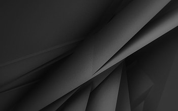 black geometric shapes, , 3D textures, geometric textures, black backgrounds, 3D geometric background, black abstract backgrounds HD wallpaper