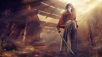Kenshin, Rurouni Kenshin The Final, Striking backgrounds HD wallpaper