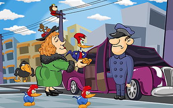 Woody Woodpecker, Reanimated animation, Collaborative art, Animated character HD wallpaper