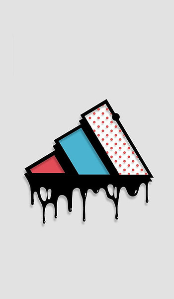 Adidas Drip, Adidas logo HD phone wallpaper